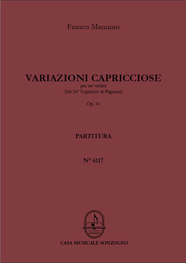 Variazioni capricciose op. 41